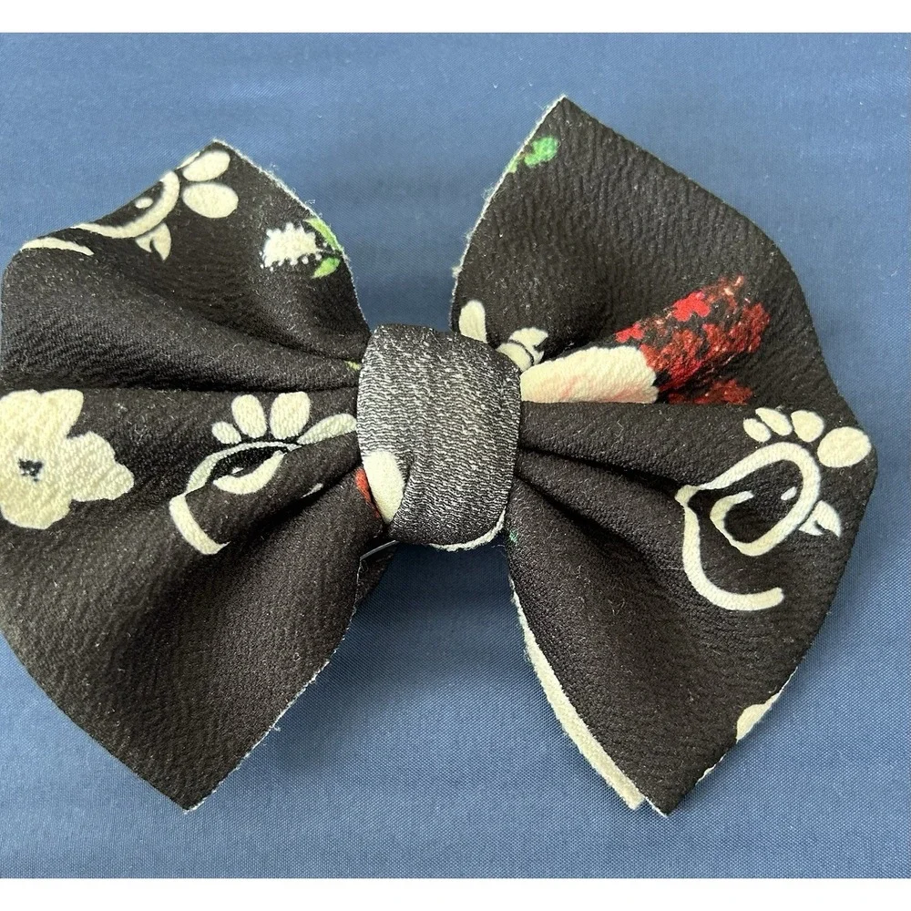 Lot 2 Chic Fil-A‎ Cow Hair Bows Eat More Chicken Baby Girls Animal Soft Headband